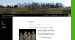 Desktop Screenshot of greenmesahuntingpreserve.com